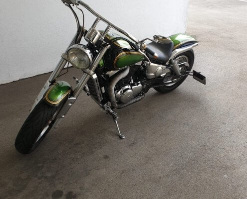 Motorradlackierung
